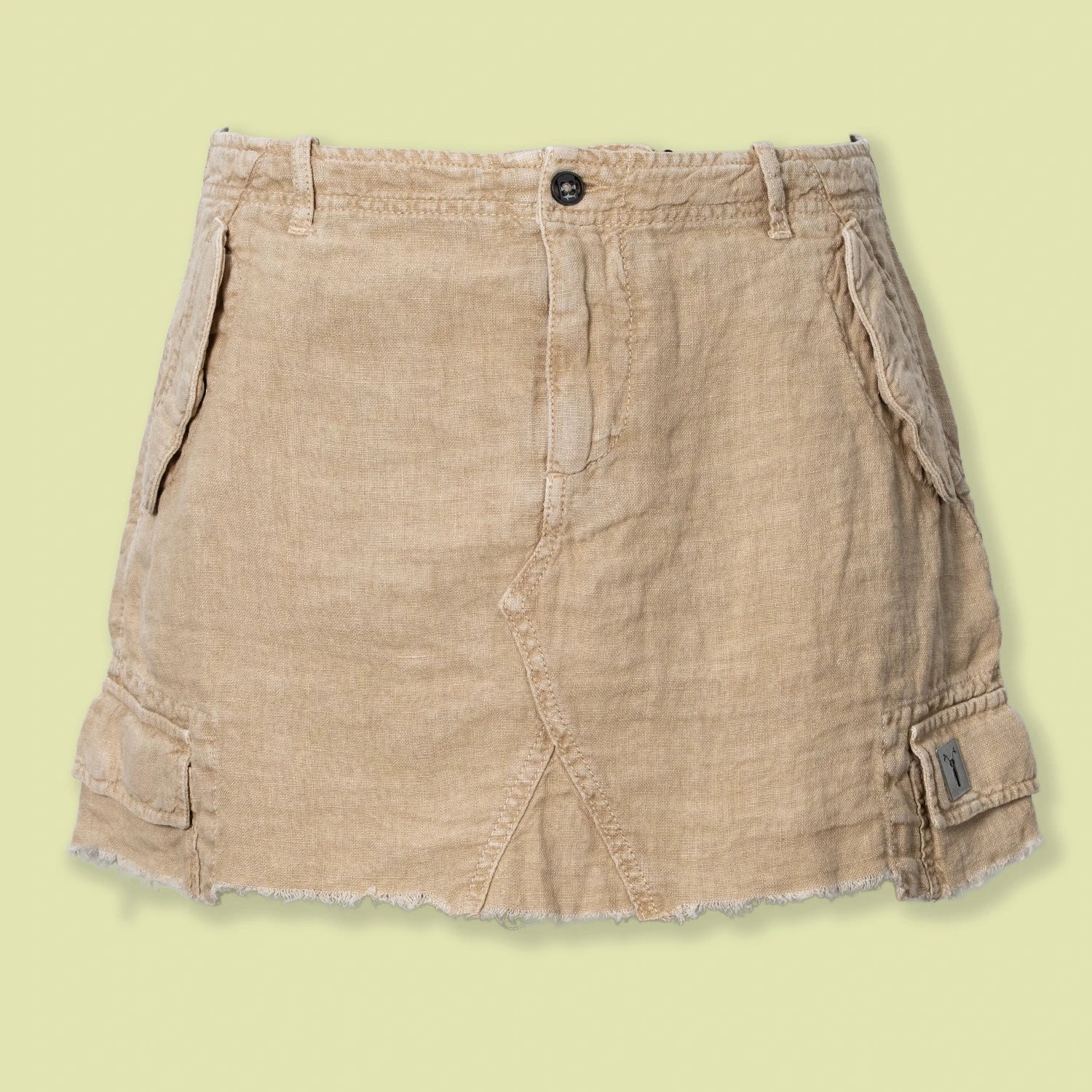 Camel Mini Keten Etek